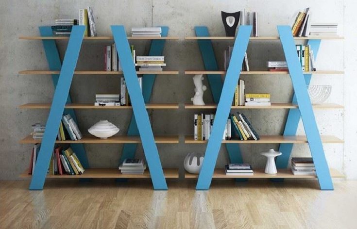 Estanterías modernas para el salón Estanterías modernas para el salón