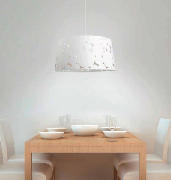 Lámpara de techo moderna blanca Trama Lámpara de techo moderna blanca Trama