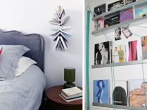 Decoraciones originales para las estanterías del salón