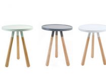 Mesas auxiliares de colores