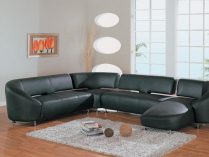 Sofá de cuero moderno