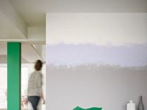 Verde y gris para el salón